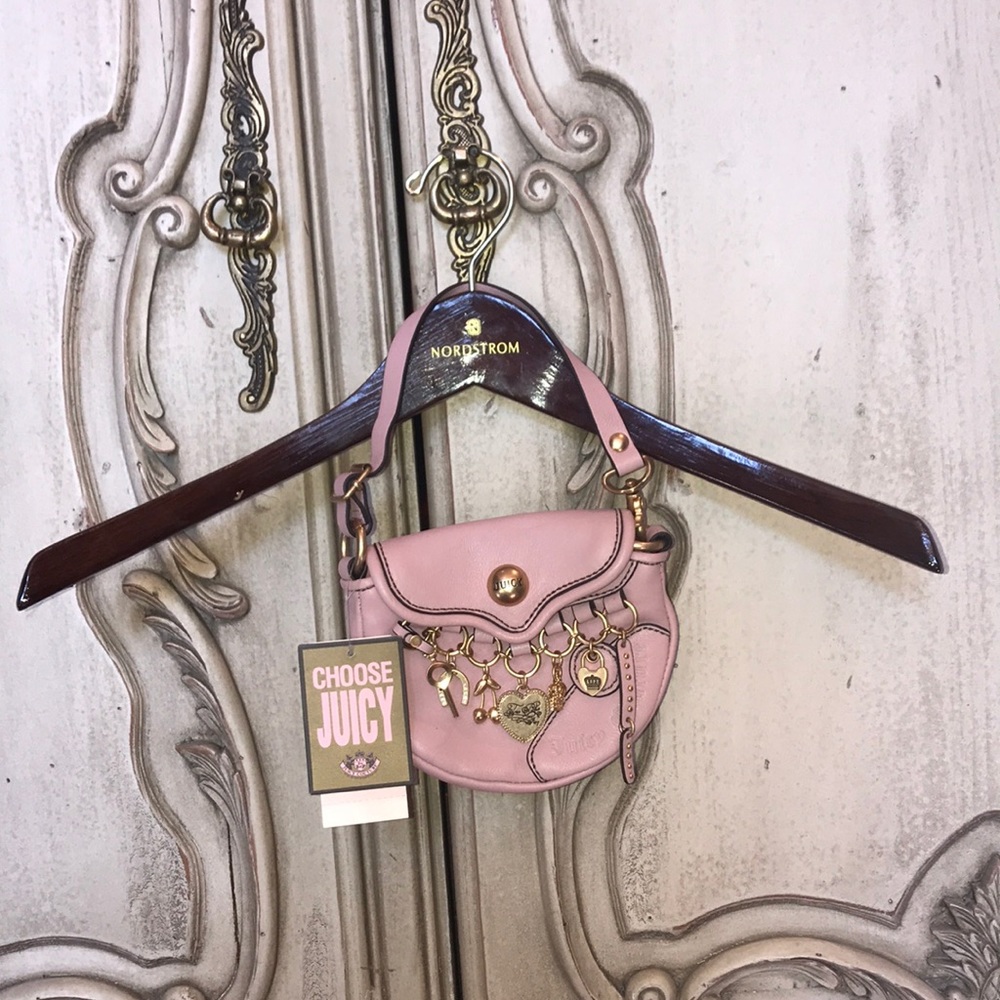 Light Pink Leather Clutch